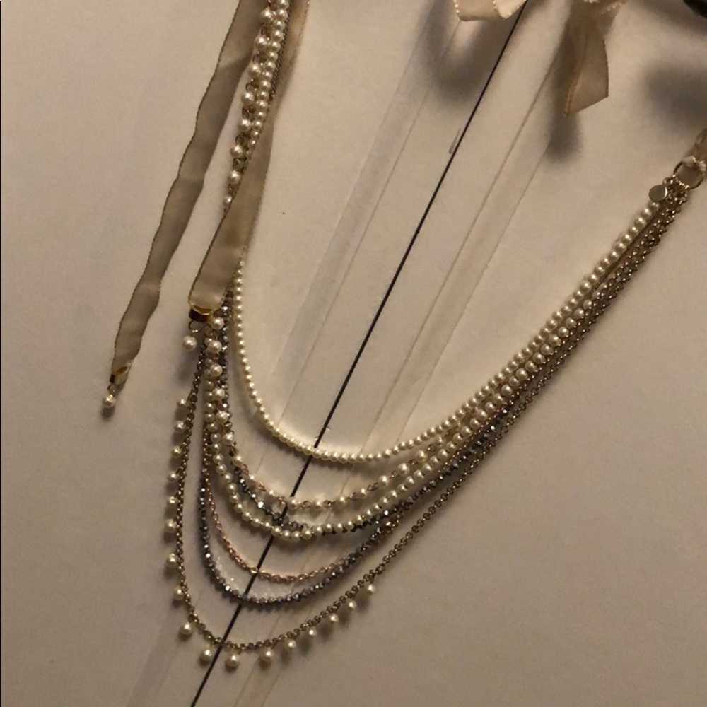 Long Beaded Necklace from the Loft